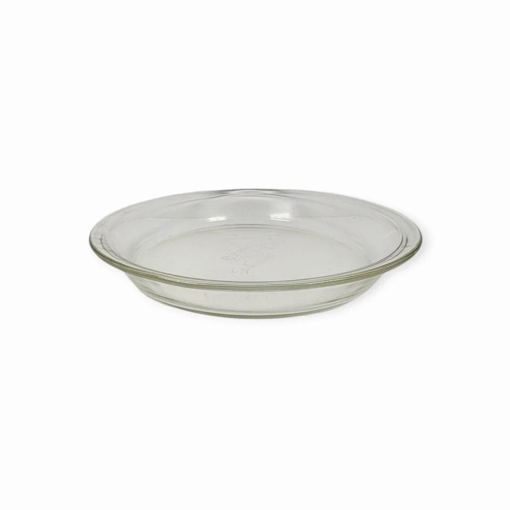 Pyrex 209 Clear Glass 9 Inch Pie Plate Baking Dish 23cm‎ Made in USA Vintage